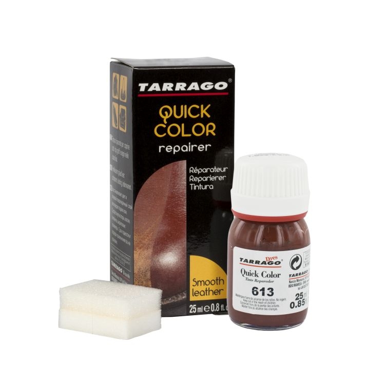 

Краска для кожи цвета какао Tarrago Quick Color, 25 мл