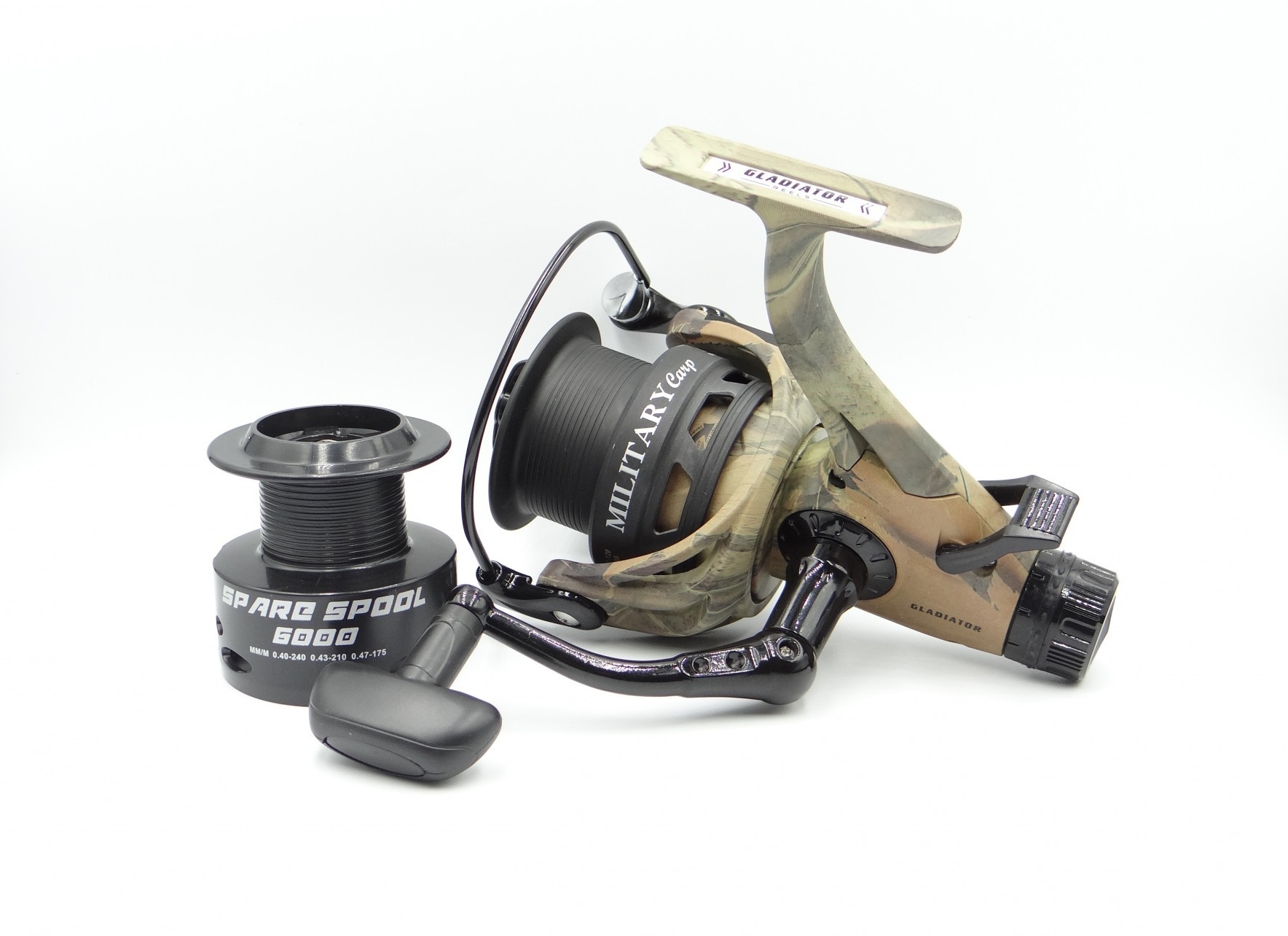 

Катушка Gladiator Military Carp 5000 5+1BB (MI-12-5000)