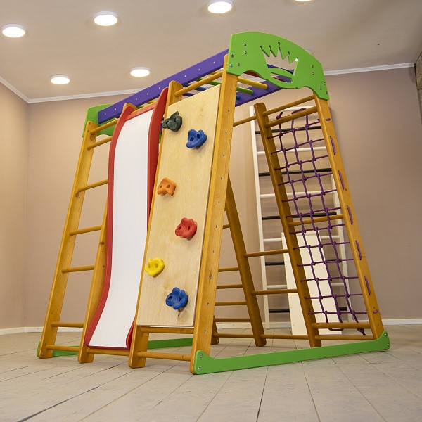 Спортивний комплекс для дому SportBaby «Карапуз Plus 6» – низькі ціни ...