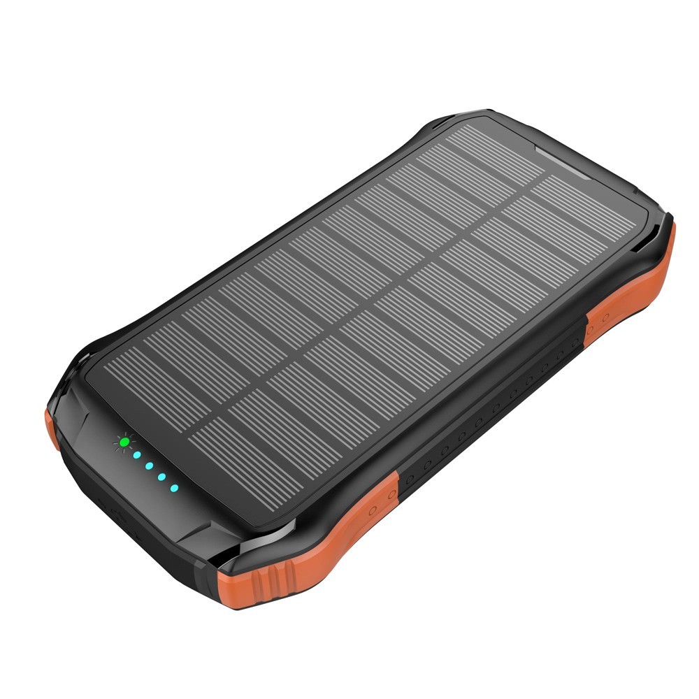 PowerBank F16W-PD с солнечной зарядкой и фонариком 16000 mAh orange с  беспроводной зарядкой – фото, отзывы, характеристики в интернет-магазине  ROZETKA от продавца: Cedrus | Купить в Украине: Киеве, Харькове, Днепре,  Одессе, Запорожье,