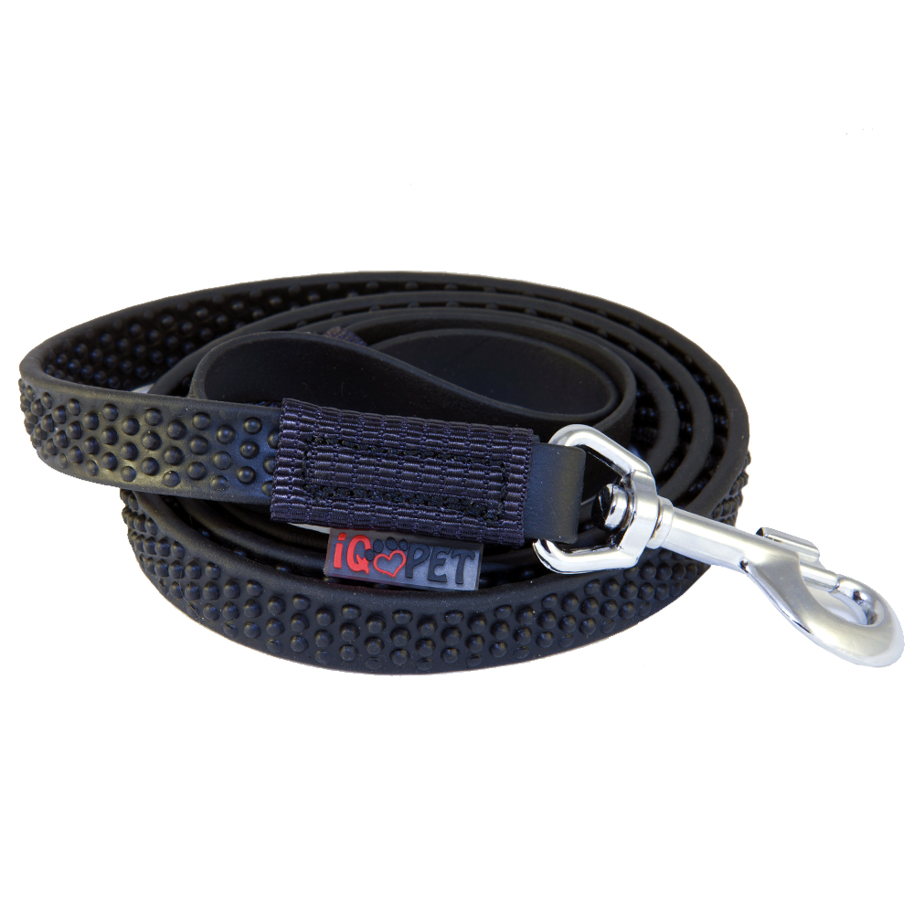 

Поводок IQ PET биотановый Super Grip с ручкой 3,0 м 19 мм Черный (iq-105/30/BL)