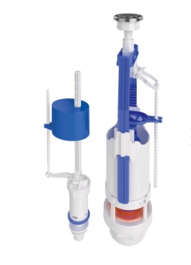 

Арматура для смывного бачка NOVA универсальная с клапаном нижней подачи 4163N