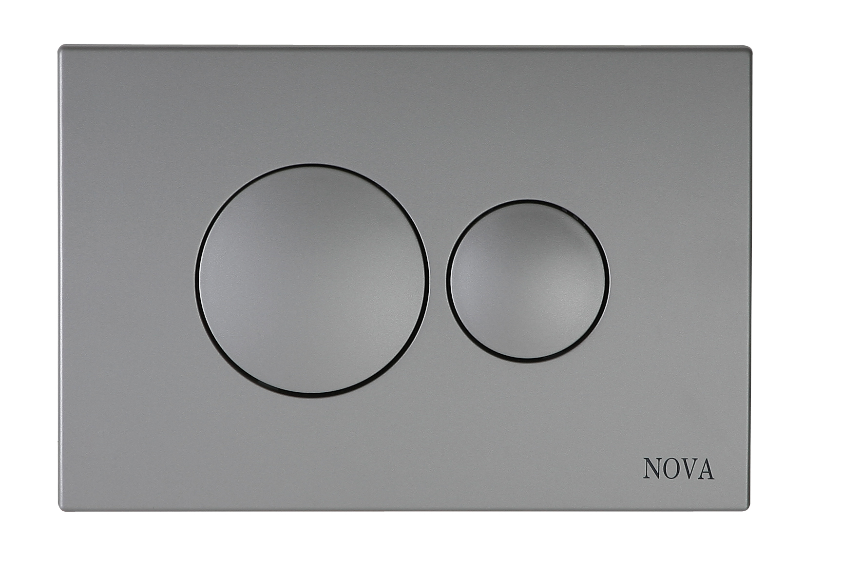 

Кнопка для инсталляции NOVA круглая серая 7311N