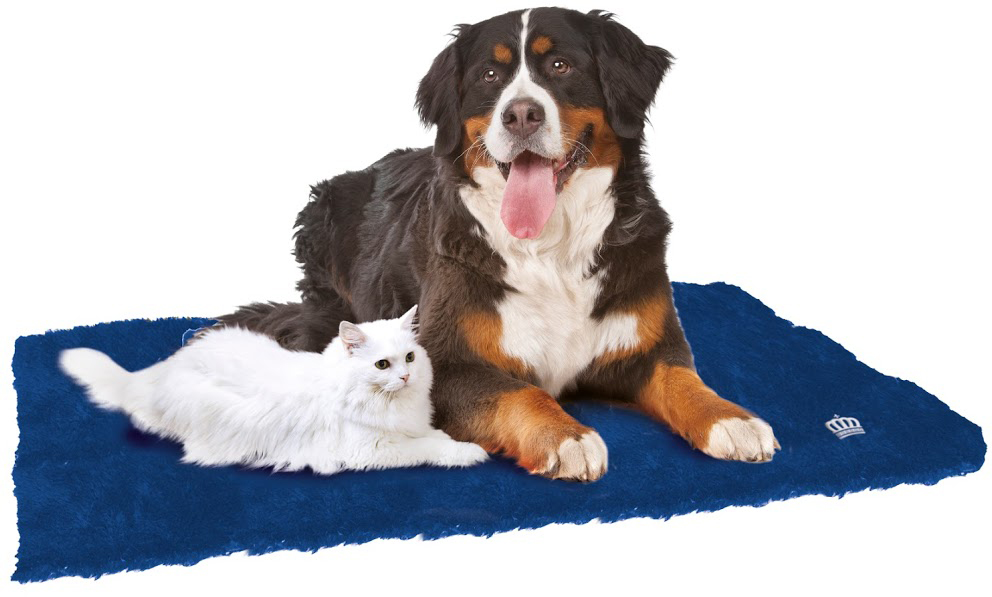 

Согревающий коврик для собак и кошек Croci Furry 64 х 49 см Синий (8023222203242)