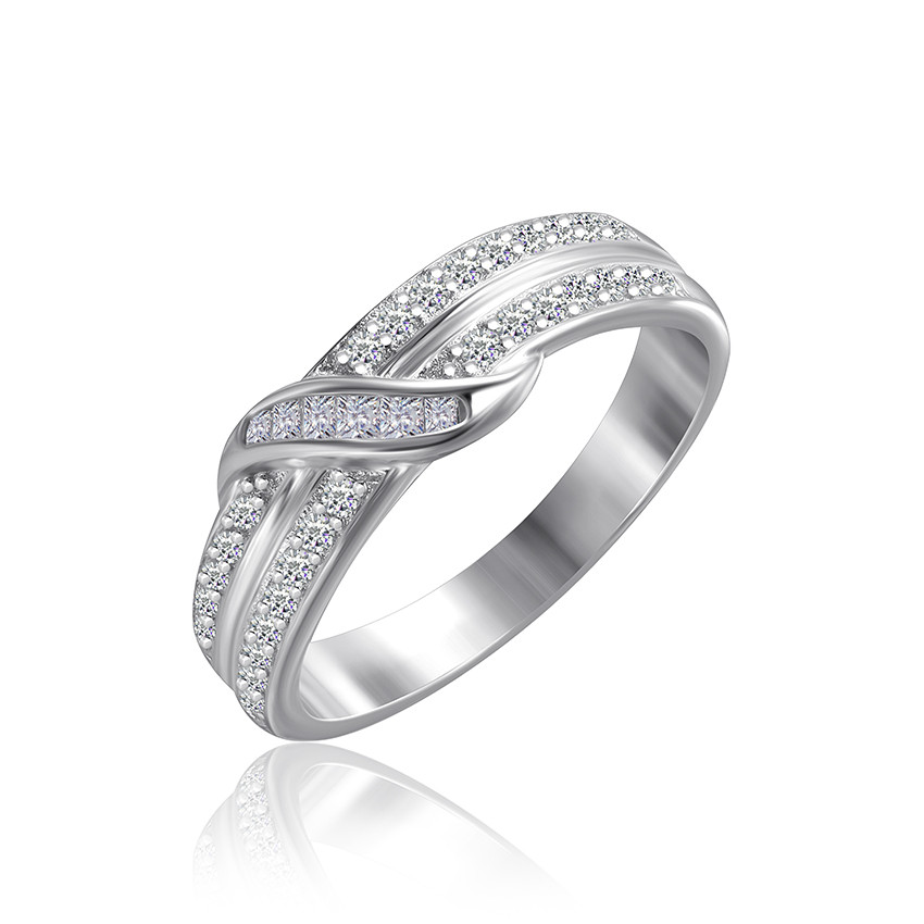 

Серебряное кольцо Сильвекс 925 19,5 (К2Ф/315-19,5)