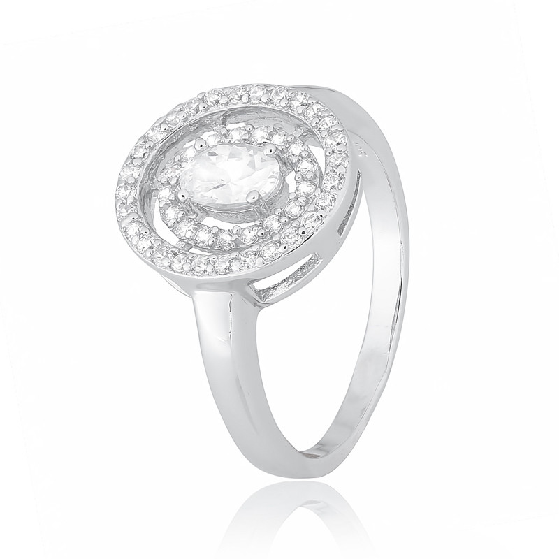 

Серебряное кольцо Сильвекс 925 19,5 (КК2Ф/436-19,5)