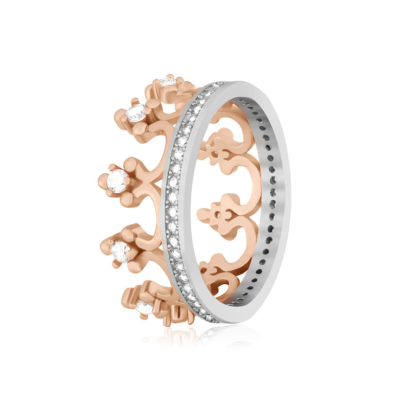 

Серебряное кольцо Сильвекс 925 16,8 (КК32ФИ/910-Е)
