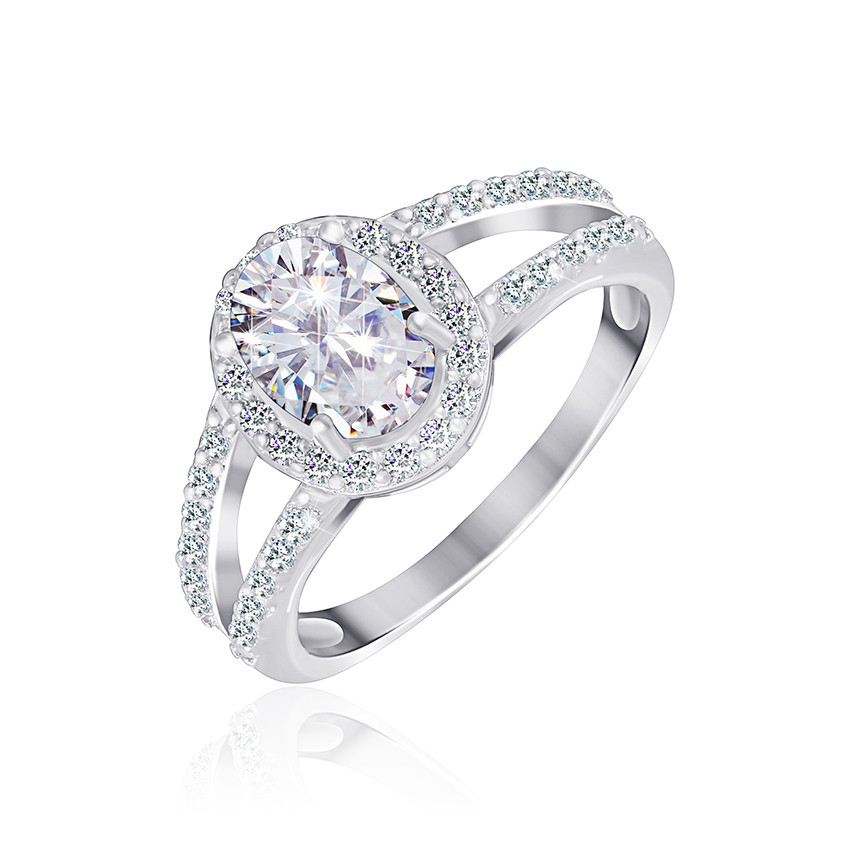 

Серебряное кольцо Сильвекс 925 16,2 (КК2Ф/401-Г)