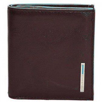 

Коричневое кожаное мужское портмоне Piquadro Blue Square