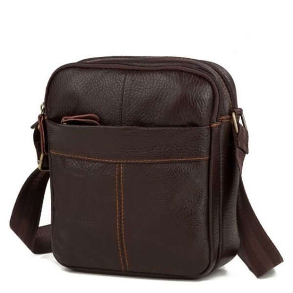 

Мужская кожаная сумка-планшет TIDING BAG m38-1025c Коричневый
