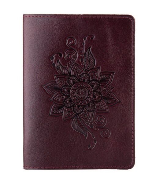

Обложка-органайзер для документов из кожи HiArt Mehendi Classic PC-03-C19-1718-T006 Фиолетовый