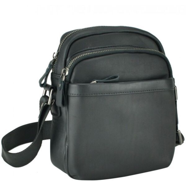 

Мужская кожаная сумка Tiding Bag Черный