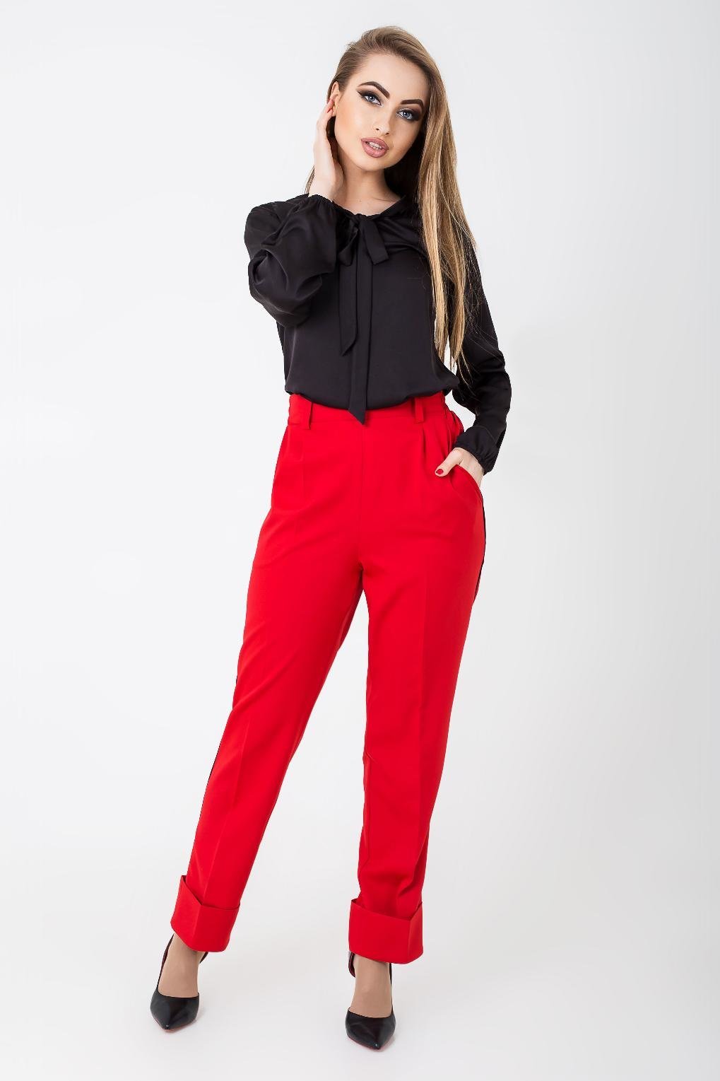

Брюки Leo-Pride BS2598  красные, Брюки Leo-Pride BS2598 42 красные