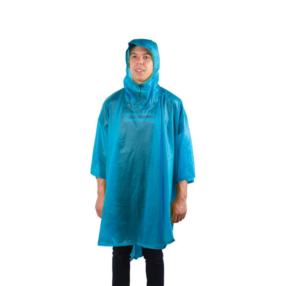 

Дождевик-пончо Sea To Summit Poncho 15D Blue STS APONSTD15DBL