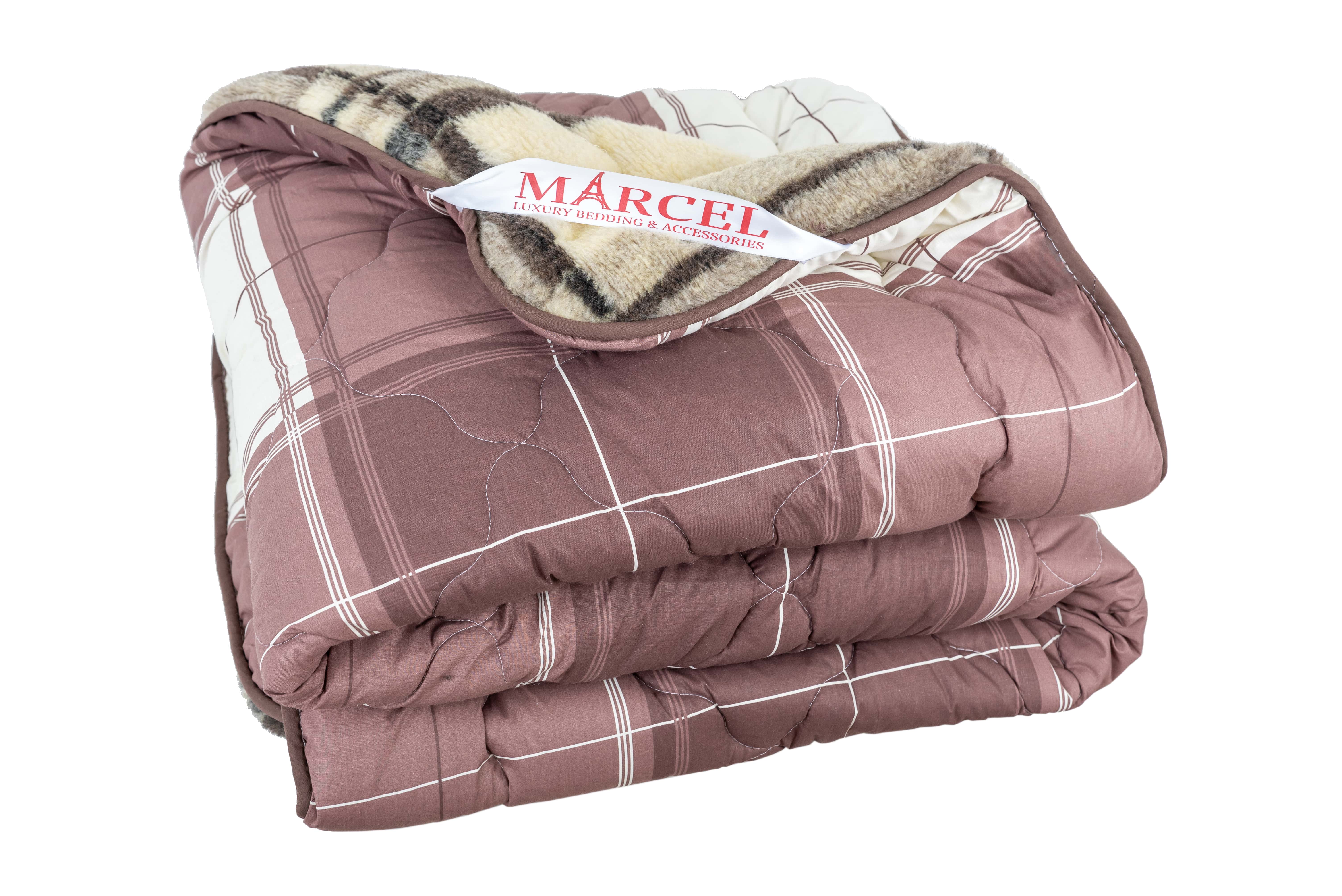 

Одеяло стеганное двухстороннее Marcel 195х215 "Клетка"