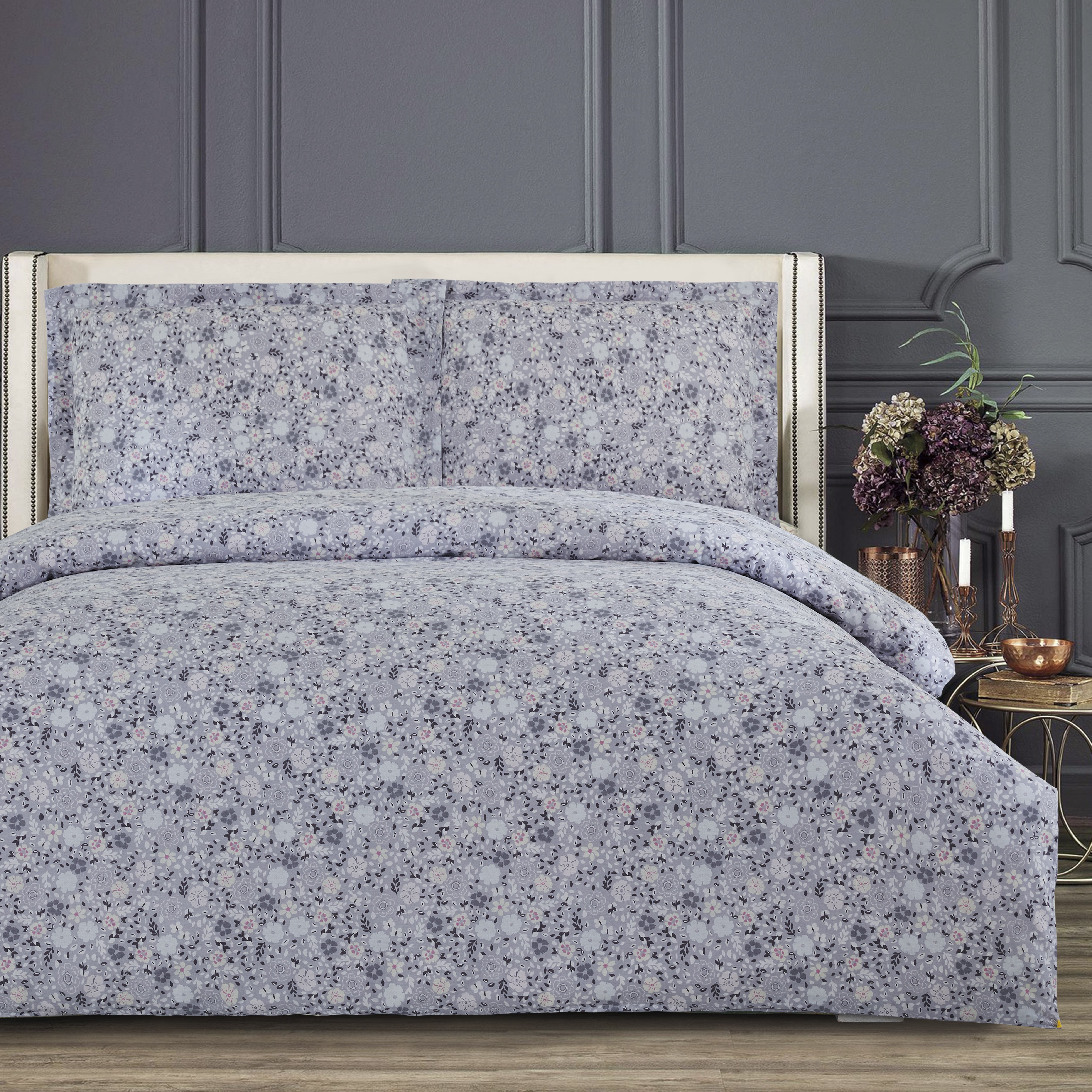 

Комплект постельного белья Arya Simple Living полуторный сатин Kendall арт.TR1005607