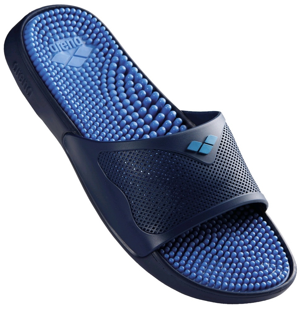 

Тапочки Arena MARCO X GRIP HOOK 40 темно-синий с голубым 80635-44