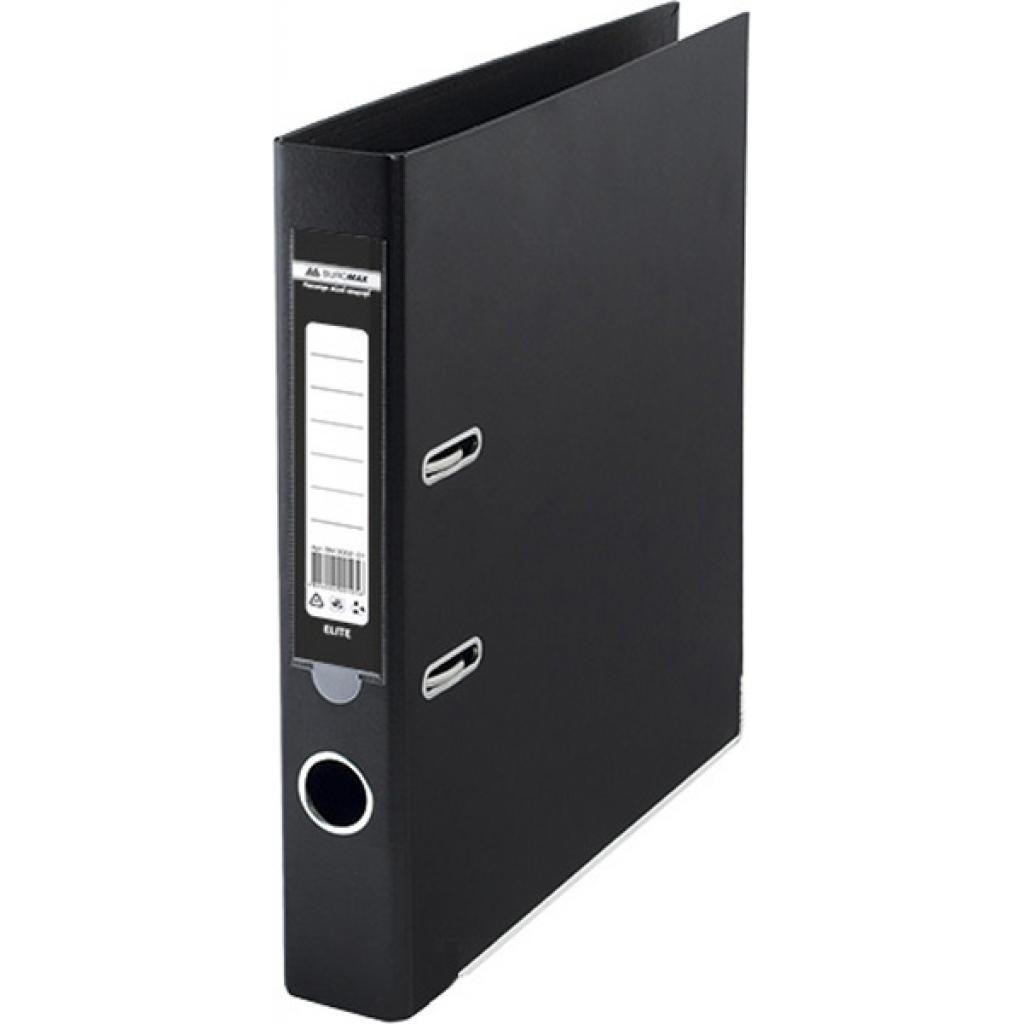 Папка - регистратор Buromax А4 double sided, 50мм, PP, black, built-up ...