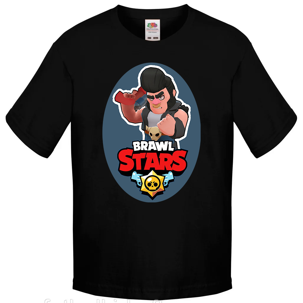 

Футболка хлопковая Fruit of the Loom Brawl Stars Bull Черный 128 см CHB25BM128