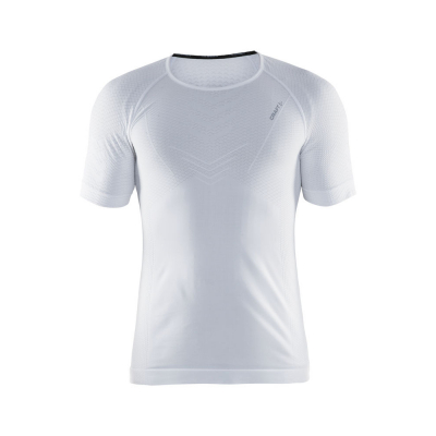 

Мужская футболка Craft Cool Intensity RN SS Man S WHITE