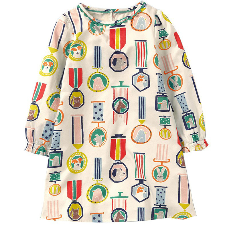 

Детское платье Aosta Betty из натуральной ткани для девочек белого цвета, арт. - 37966 - 3T