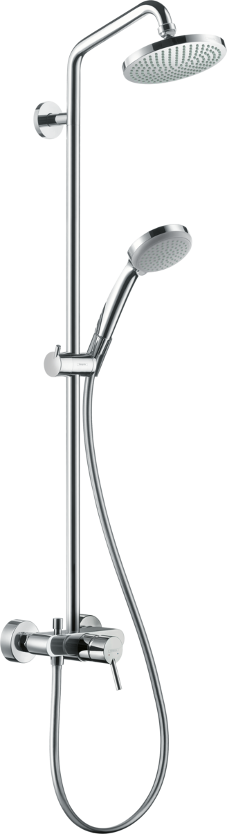 

Душова система Hansgrohe Croma 160 1jet Showerpipe зі змішувачем (27154000)