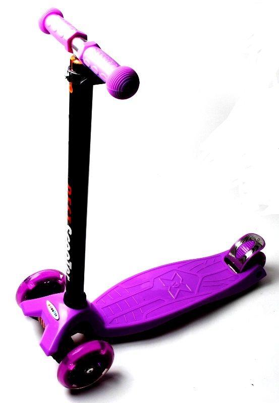 

Детский самокат SCOOTER MAXI Светящиеся колёса VIOLET (SD 528935592)