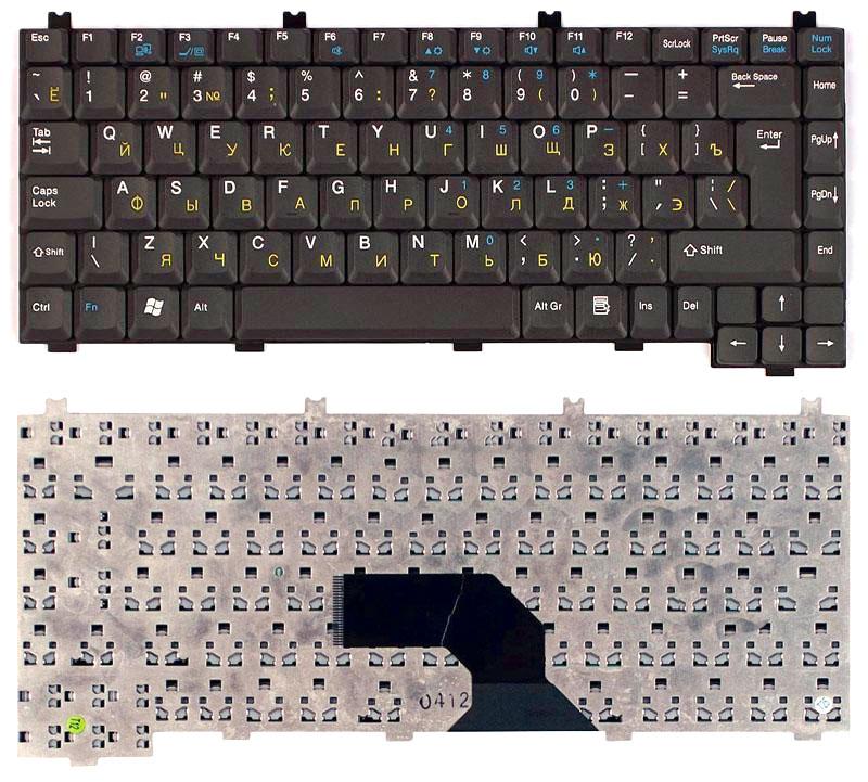 Клавиатура для ноутбука Fujitsu-Siemens Amilo (L7300) Black, RU – фото ...