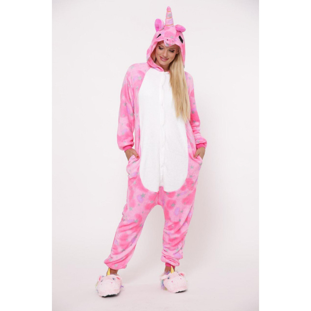 

Детская пижама кигуруми Единорог Pink Star Розовый MNC kcr0102 120 см