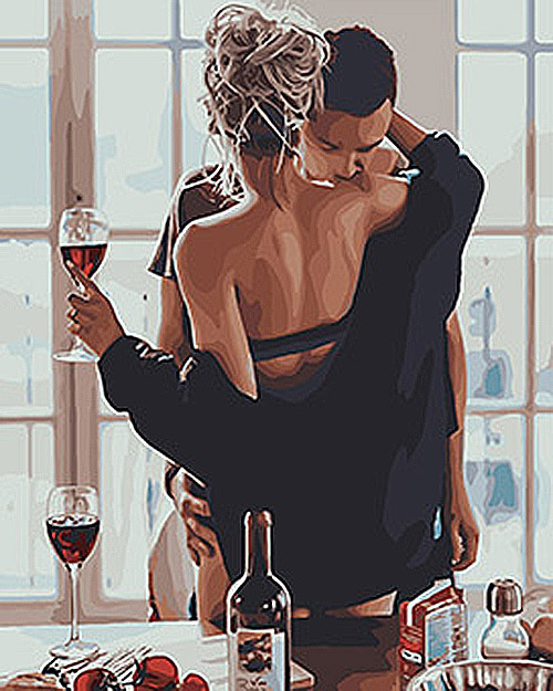 

Картина по номерам Идейка 40х50 Страстное утро KHO4573