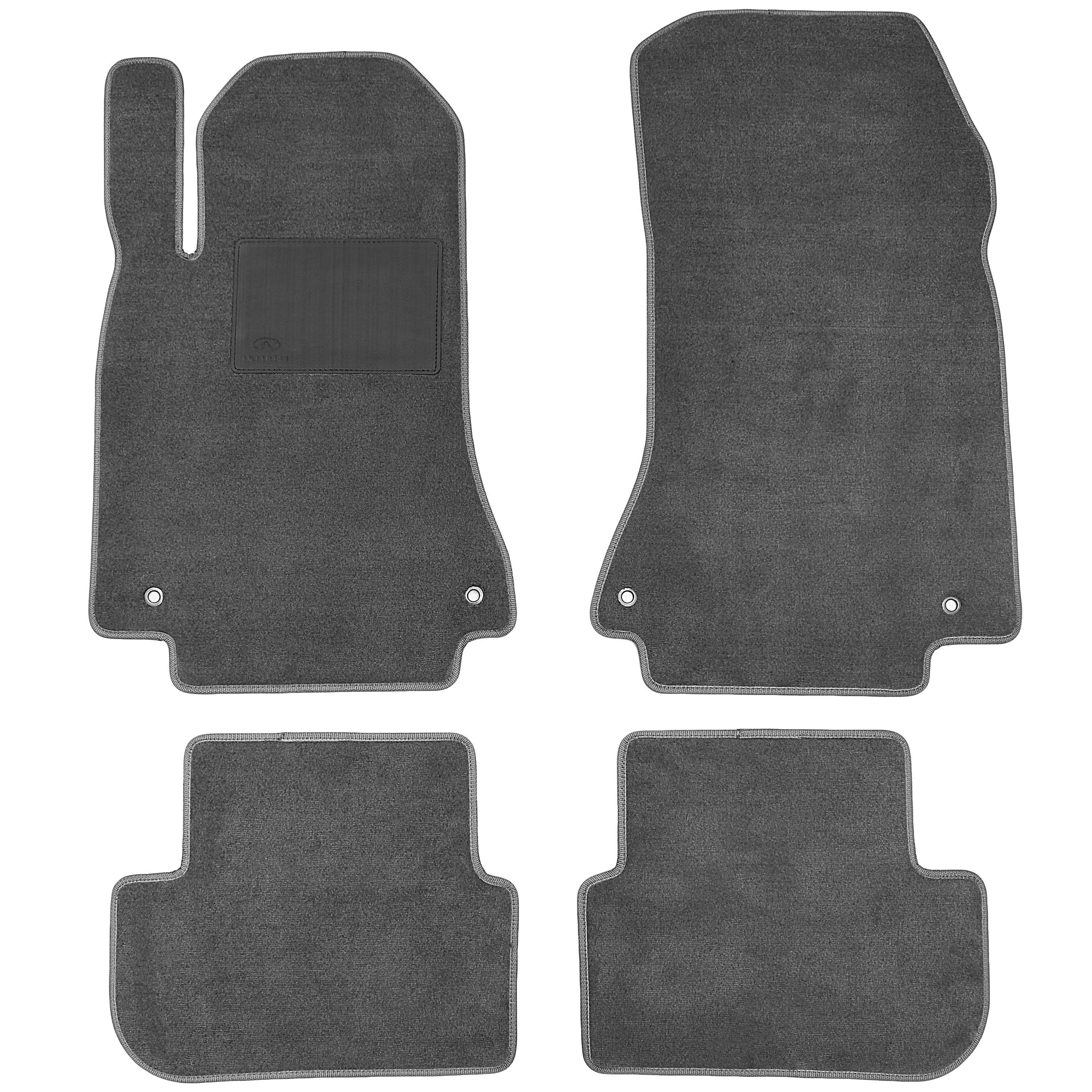 Коврики в салон Optimal для Infiniti Q30 QX '16 текстильные серые