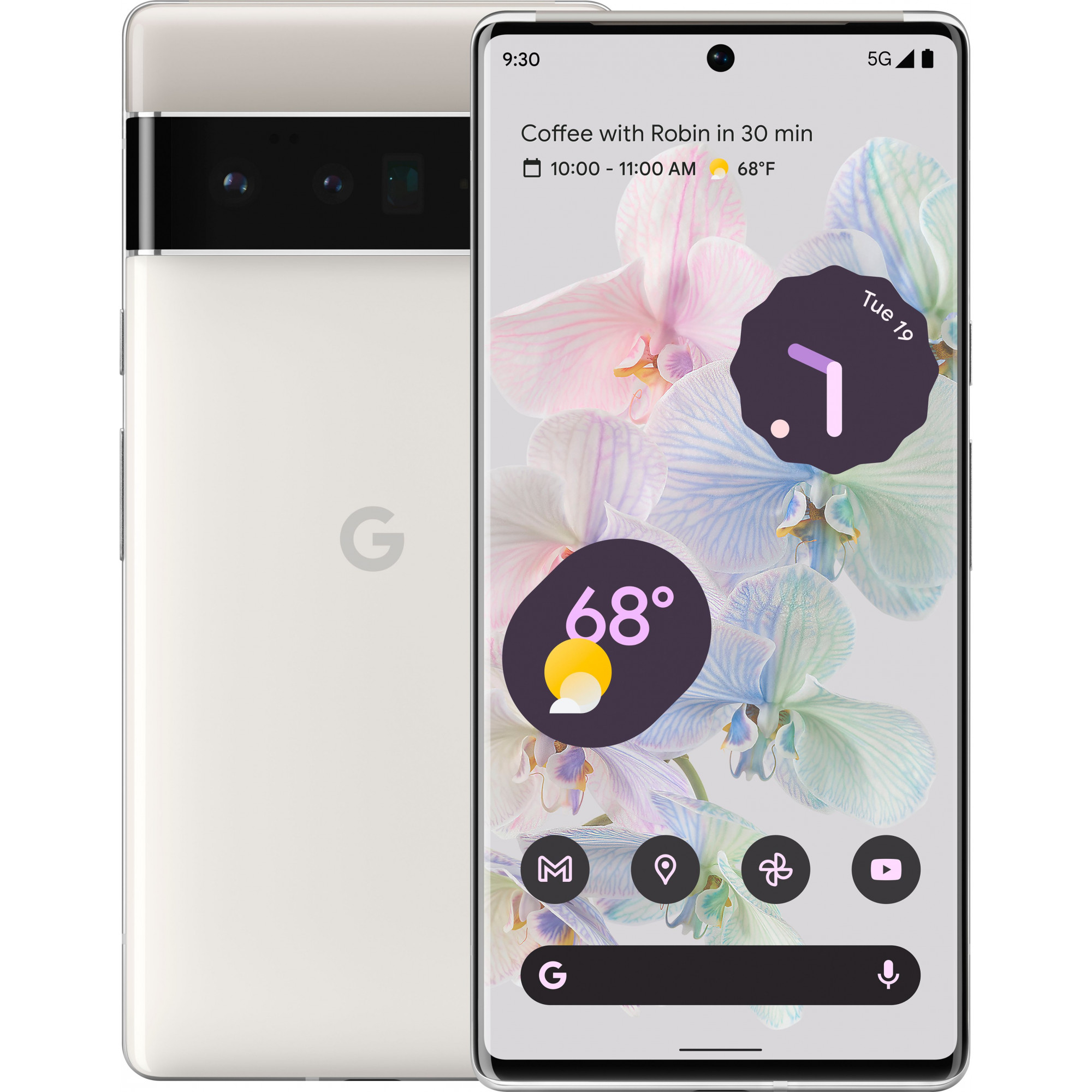 Смартфон Google Pixel 6 Pro 12/128GB Cloudy White – фото, отзывы,  характеристики в интернет-магазине ROZETKA от продавца: FreeMobile | Купить  в Украине: Киеве, Харькове, Днепре, Одессе, Запорожье, Львове