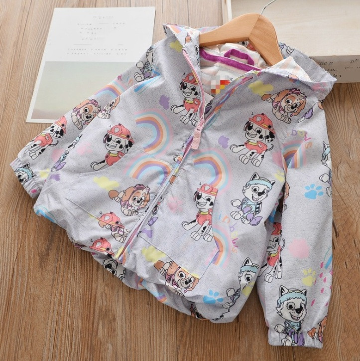 

Ветровка Paw Patrol Y.Y.J.Y. для девочки 100 см Серая 18226