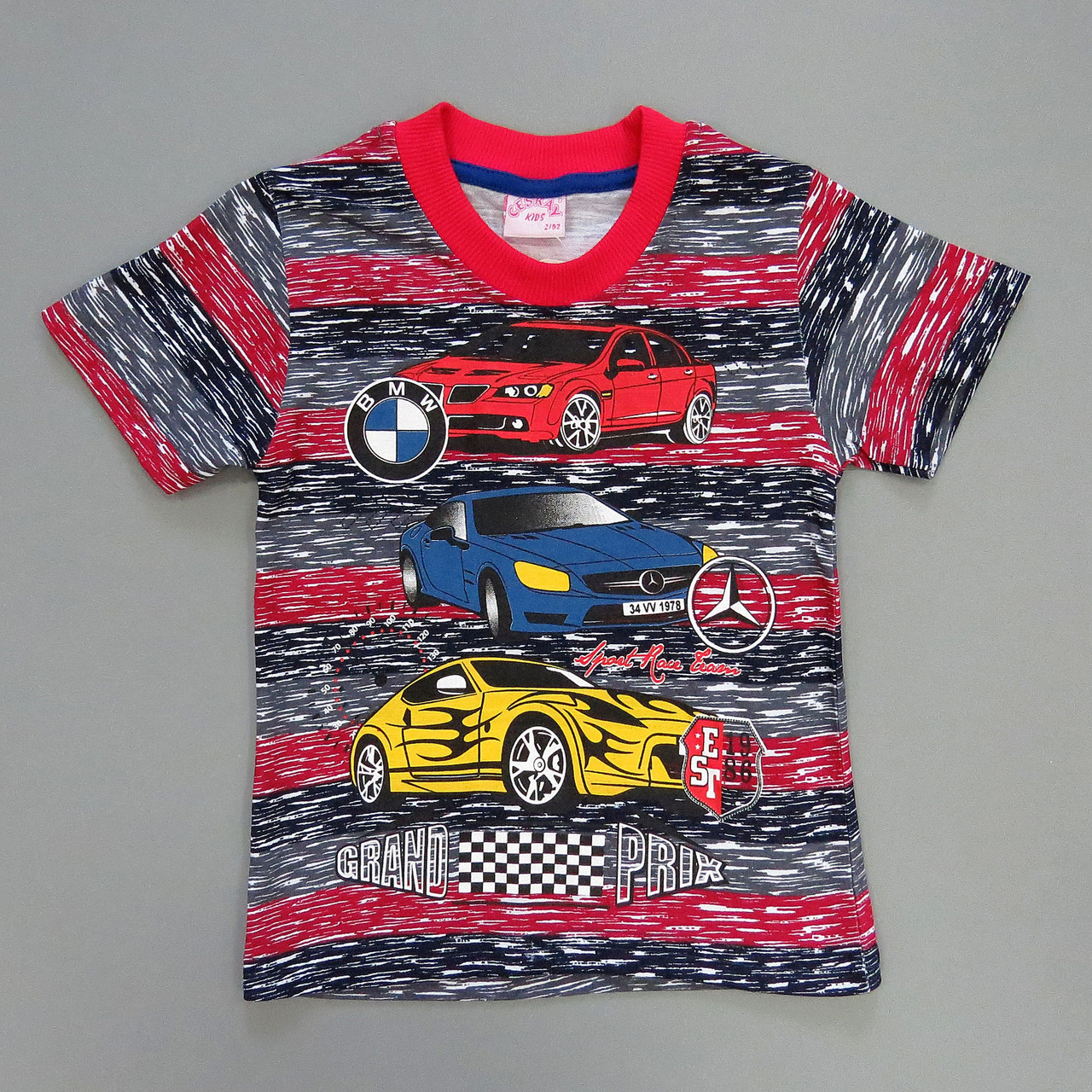 

Футболка "Машины" Cesray kids для мальчика 104 см Разноцветная 14404
