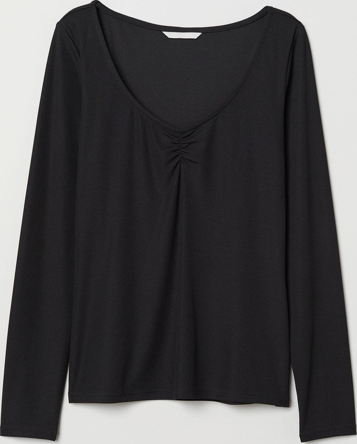 

Лонгслив H&M XAZ167117XVNT  Черный, Лонгслив H&M XAZ167117XVNT L Черный