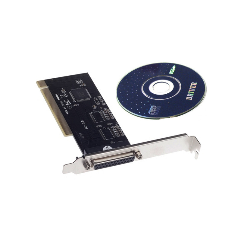 PCI LPT контроллер, адаптер PCI на LPT 25 pin (DB-25) IEEE – фото ...