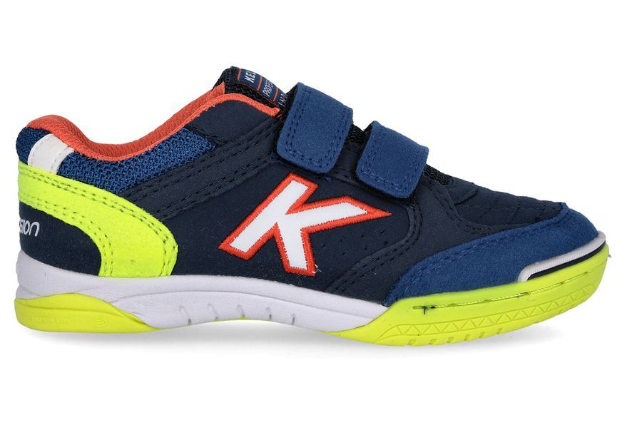

Детские футзалки (бампы) Kelme PRECISION KIDS V темно-синие с желтым 28 55.807.065