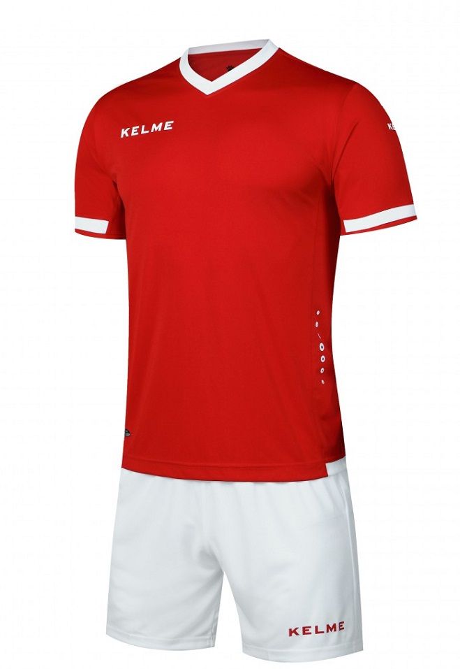 

Детская футбольная форма Kelme ALAVES красно-белая XS K15Z212.610