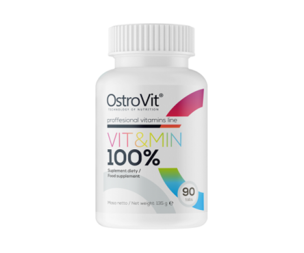 

Витамины OstroVit 100% Vitamin 90 таблеток (213601)