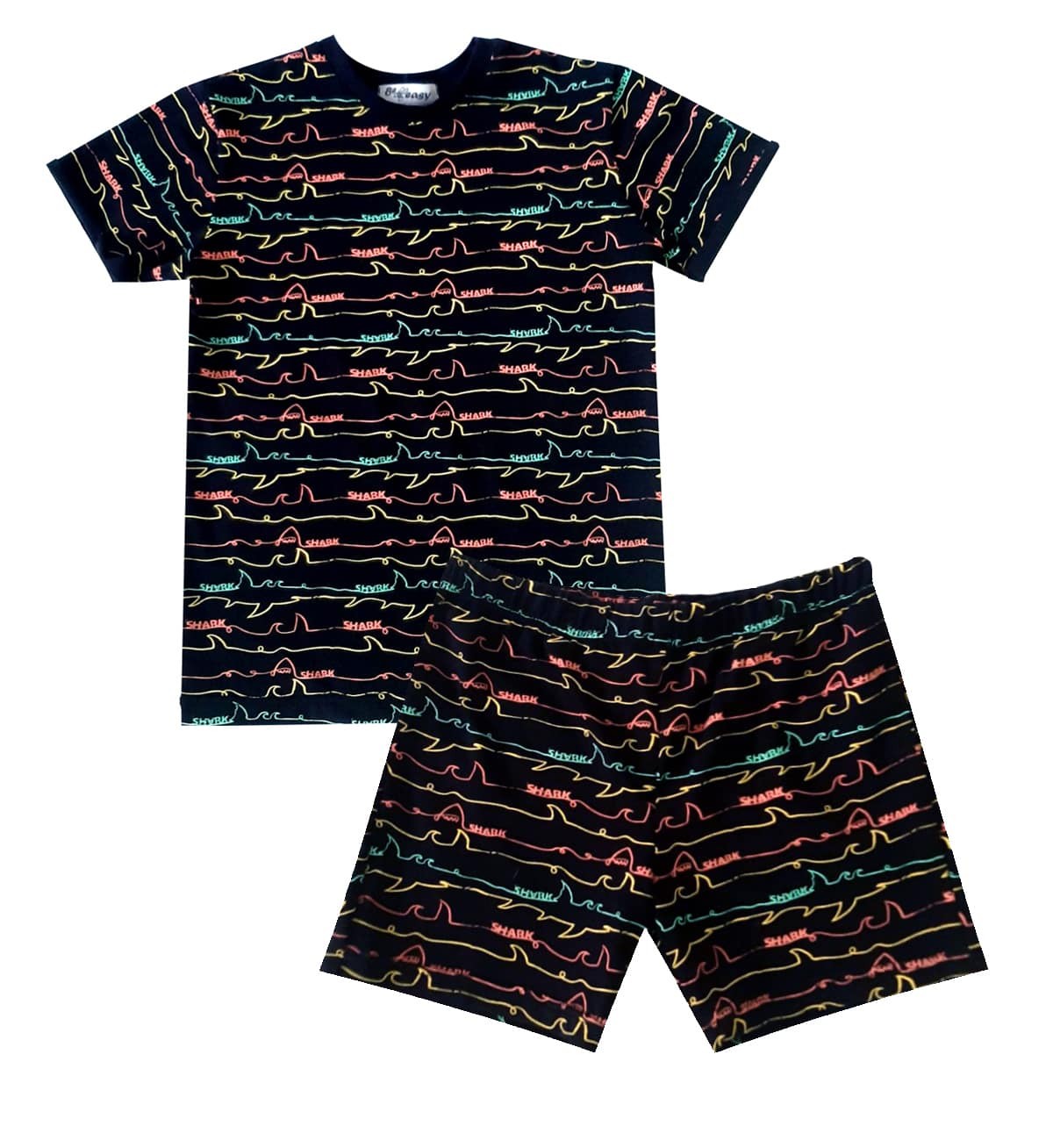 

Пижама Be easy 104 Черный с принтом (SC-NB1-04-1004)