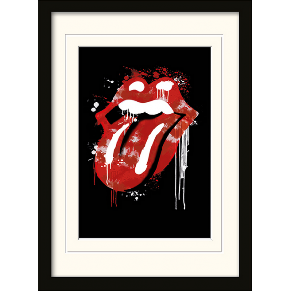 

Постер в раме "Rolling Stones (Graffiti Lips)" 30 x 40 см