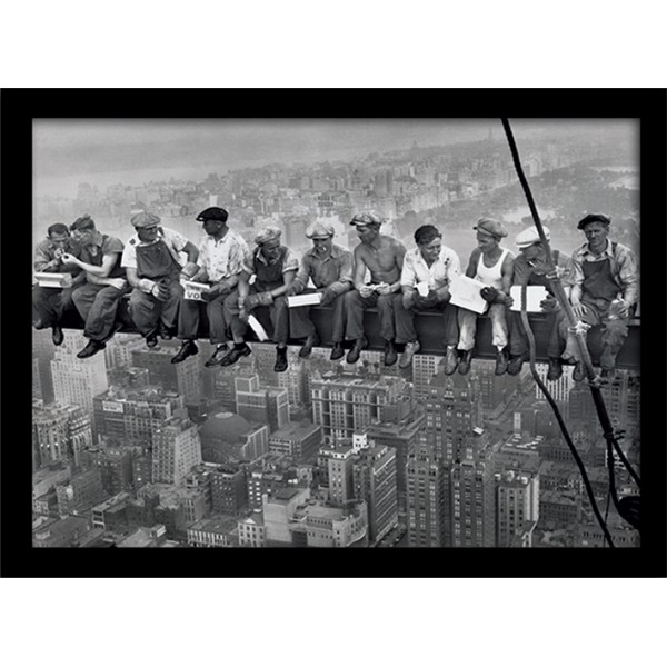 

Постер в раме Lunch on a Skyscraper 30 х 40 см