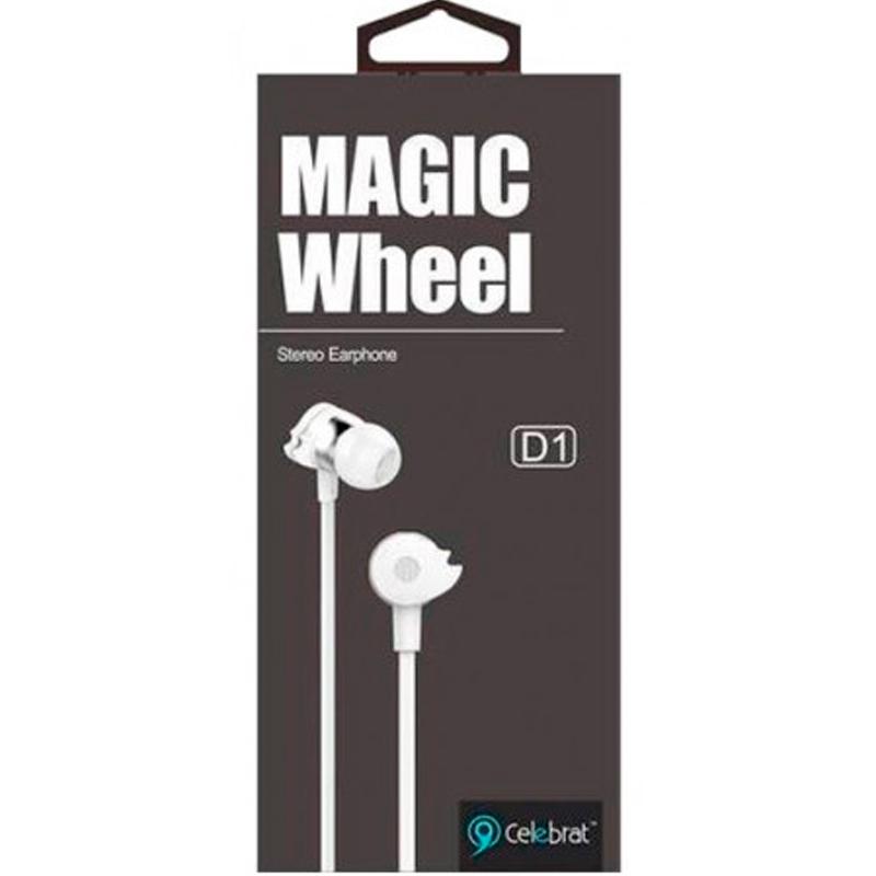 

HF MP3 Celebrat D1 White + mic + button call answering