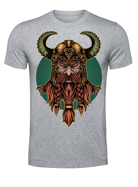 

Футболка чоловіча Файна крамничка "Viking Grin" Сірий  (53000-185, Футболка чоловіча Файна крамничка "Viking Grin" Сірий S (53000-185)