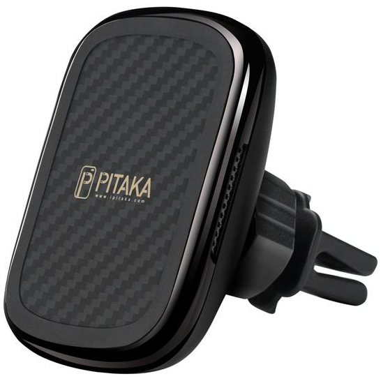 

Автодержатель для телефона с беспроводной зарядкой Pitaka MagEZ Mount Qi Car Vent Black
