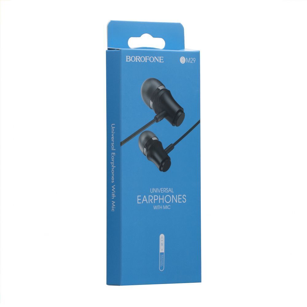 

Вакуумные наушники Borofone BM29 black