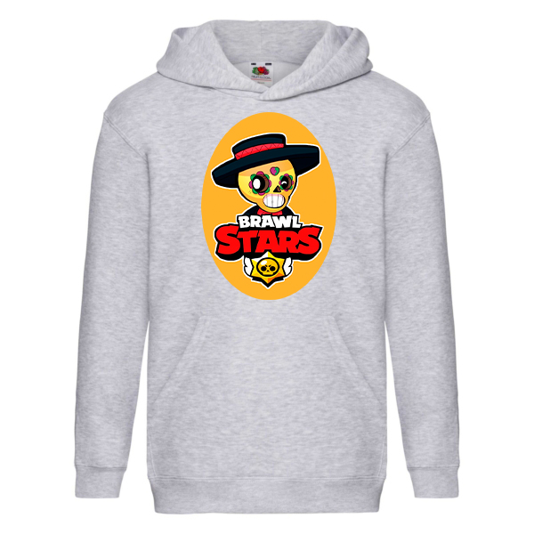 

Худи Fruit of the Loom Brawl Stars Poko (Бравл Старс Поко) Серый 164 см CHHUB17BM164