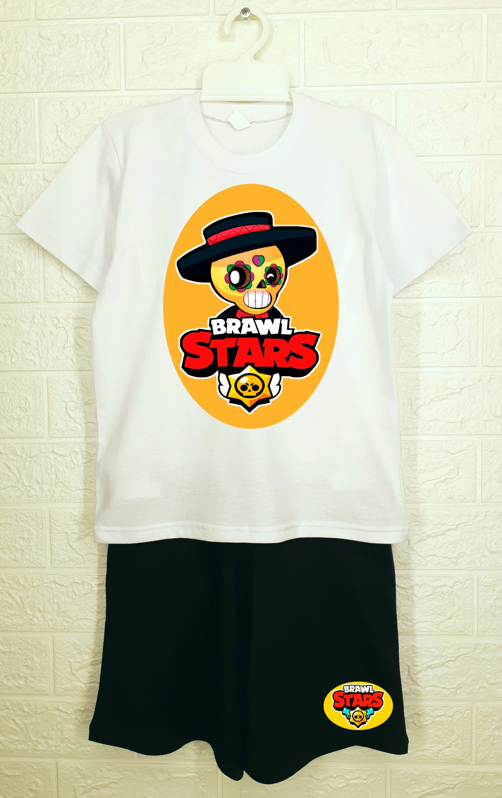 

Костюм ArtSvet Brawl Stars Poko (Бравл Старс Поко) 116 см Белый ARTK2MB17B116