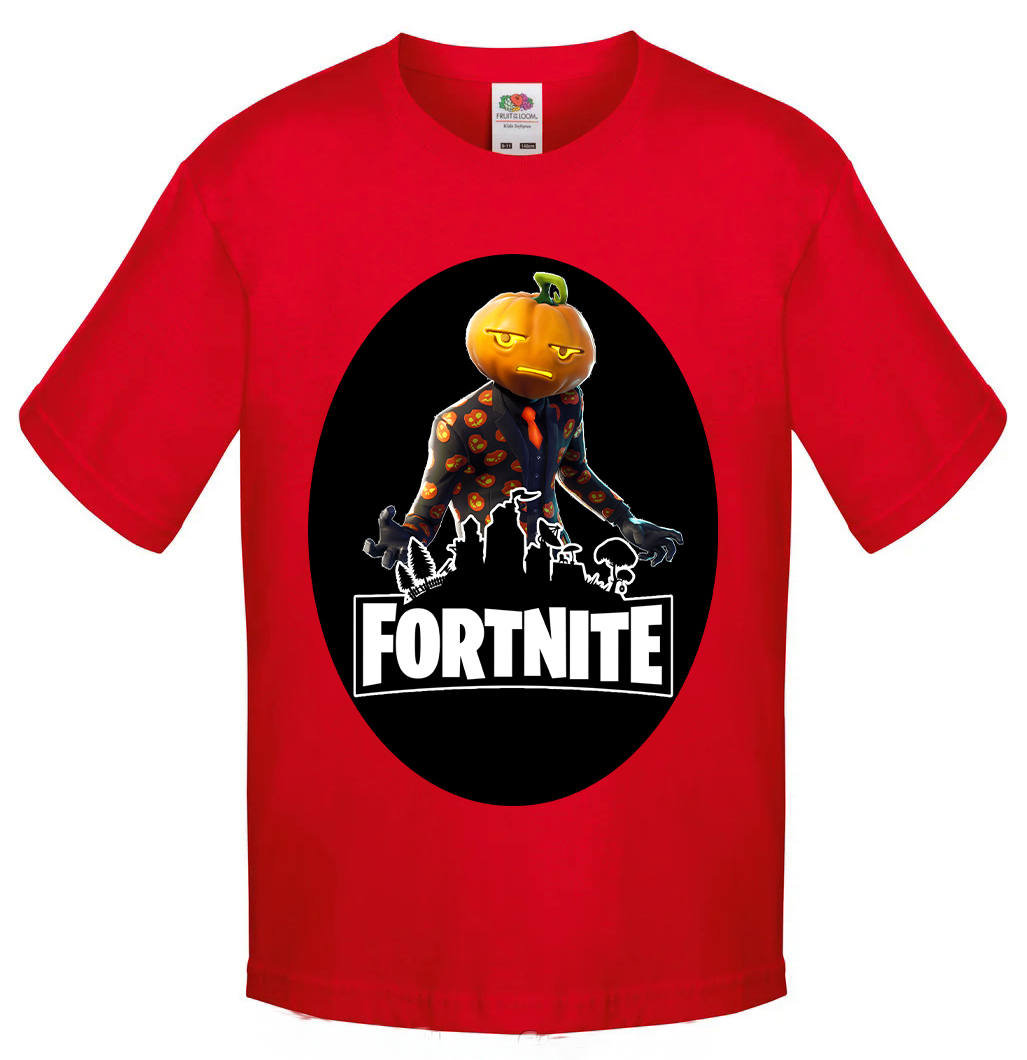 

Футболка Fruit of the Loom fortnite (Jack Gourdon Агент тыква Фортнайт) Красный 164 см KR4B1JGM164