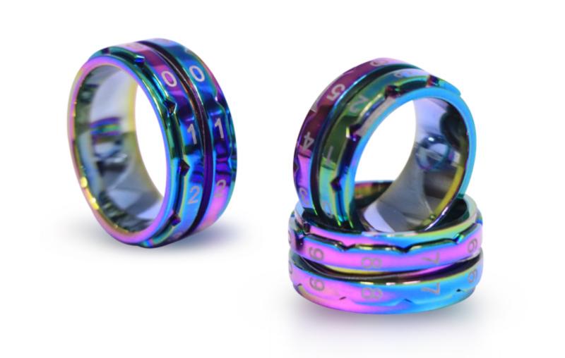 

Счетчик рядов Size11(20.6 мм Inner ID) Rainbow Row Counters Rings KnitPro 10435